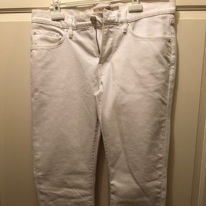 Burberry white slim fit men’s jeans